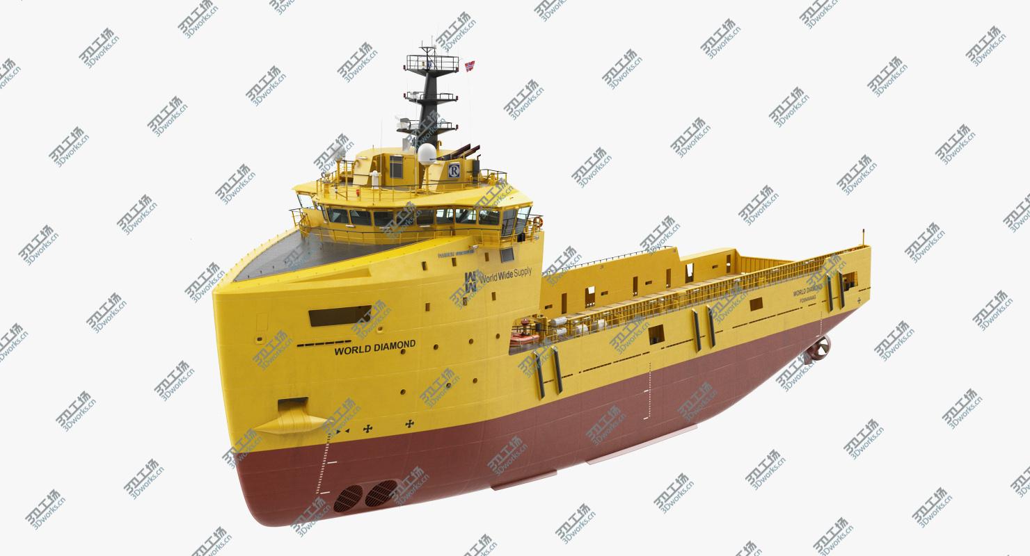 images/goods_img/202105072/Platform Supply Vessel Rigged 3D Model 3D model/2.jpg